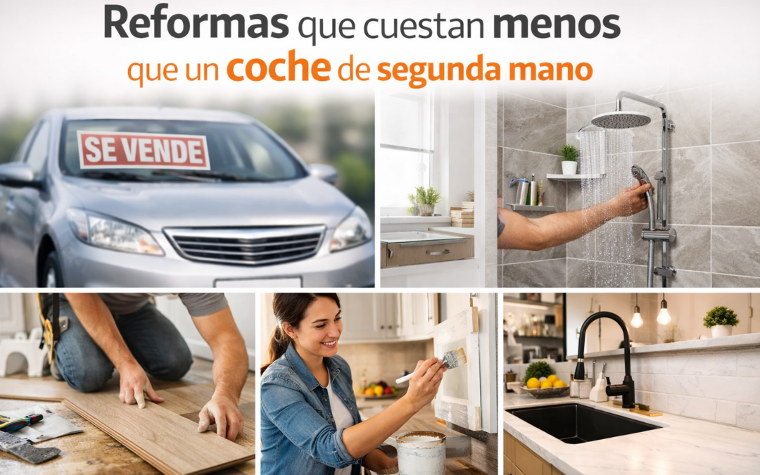 Reformas que cuestan menos que un coche de segunda mano